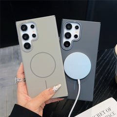 Soft-Touch Magnetic Case – Ultra-Slim, Lightweight & Drop-Resistant For Galaxy S25 S24 S23 S22 Series