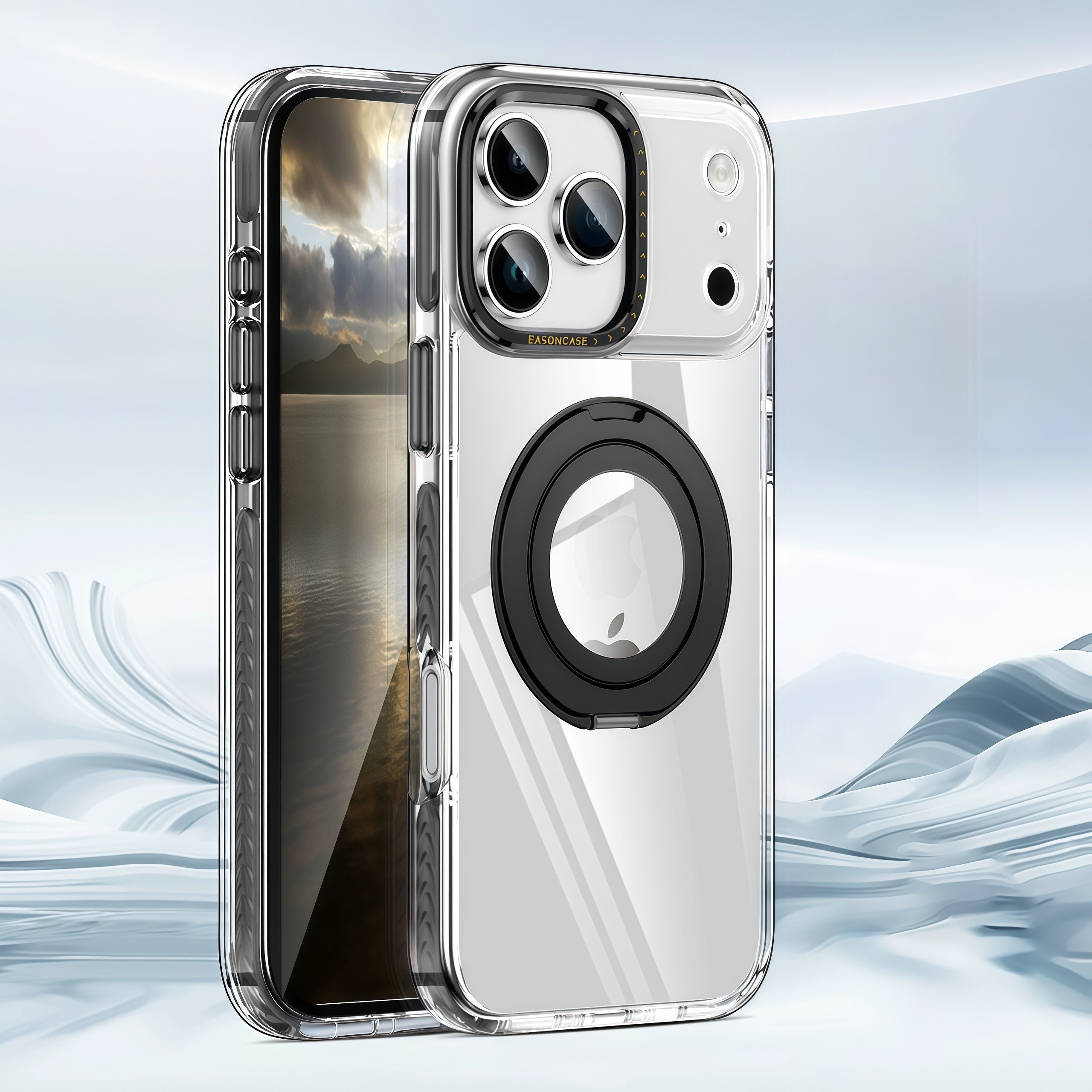 KASCASE | iPhone 17 Series Ultra-Thin Frosted Magnetic Bracket Case