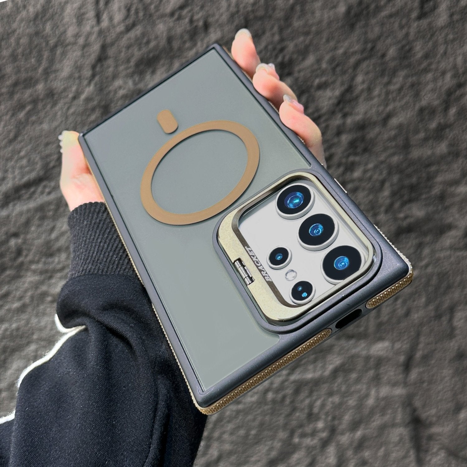 KASCASE |Magnetic Case with Hidden Lens Stand – Galaxy S25 Series