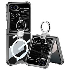 Galaxy Z Flip 3/Galaxy Z Flip 4/Galaxy Z Flip 5/Galaxy Z Flip 6 | Magsafe Clear Airbag Ring Phone Case