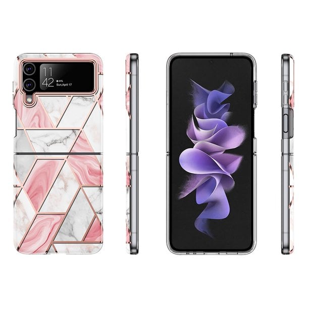 Marble Pattern Phone Case For Galaxy Z Flip 3 / Galaxy Z Flip 4 / Galaxy Z Flip 5 / Galaxy Z Flip 6