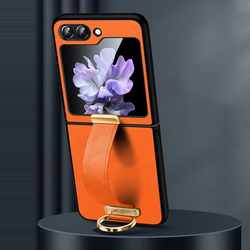 Samsung Galaxy Z Flip Series | Standing Case with Strap