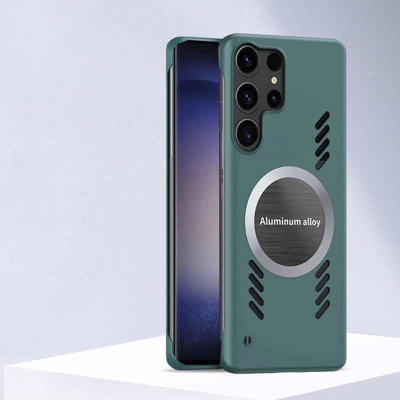 Frameless Ultra Thin Heat Dissipation Magnetic Case For Samsung Galaxy S25 S24 S23 S22 S21 S20 Note20 Series