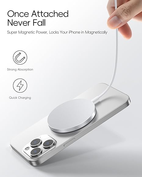 15W Magnetic Wireless Charger Wireless Charging Dock