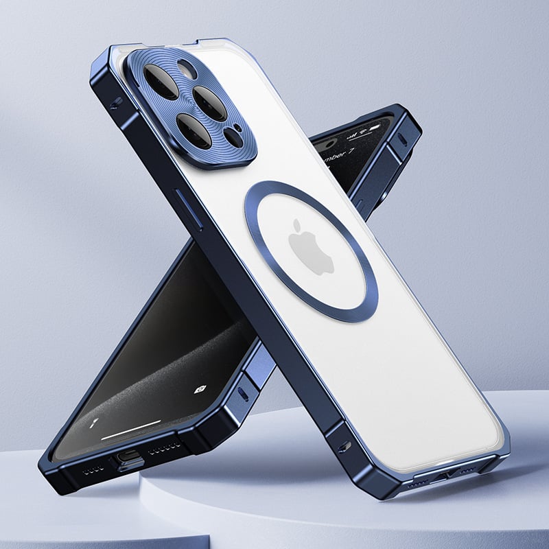 Ultra-Thin Magnetic Phone Case For Apple 16/15 – Shockproof, Anti-Yellow