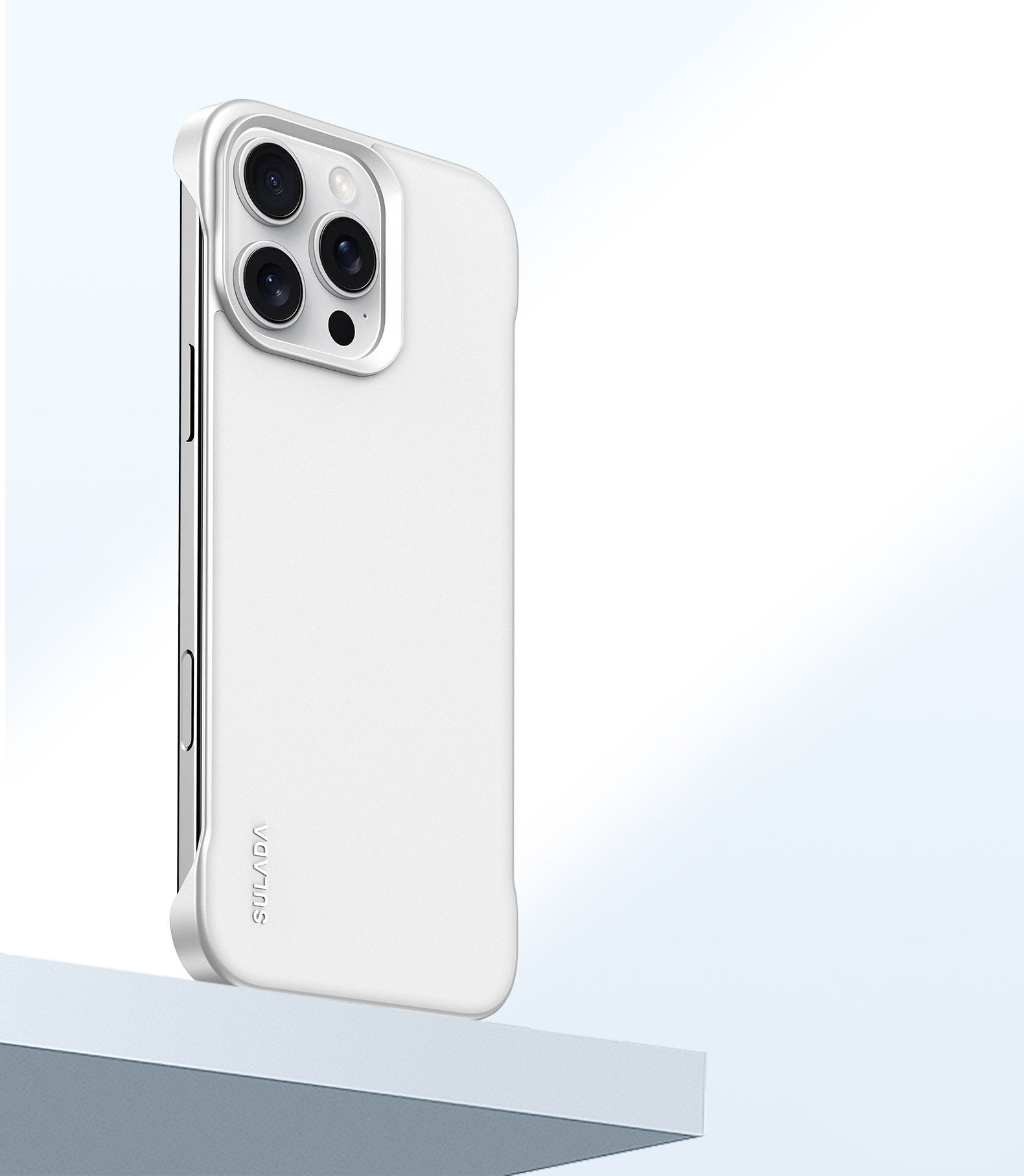 Frameless liquid skin-feeling mobile phone case for Apple 15/16 series