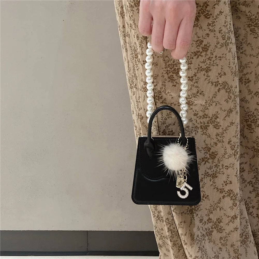 Leather Handbag Phone Case for Galaxy Z Flip 3/Galaxy Z Flip 4/Galaxy Z Flip 5