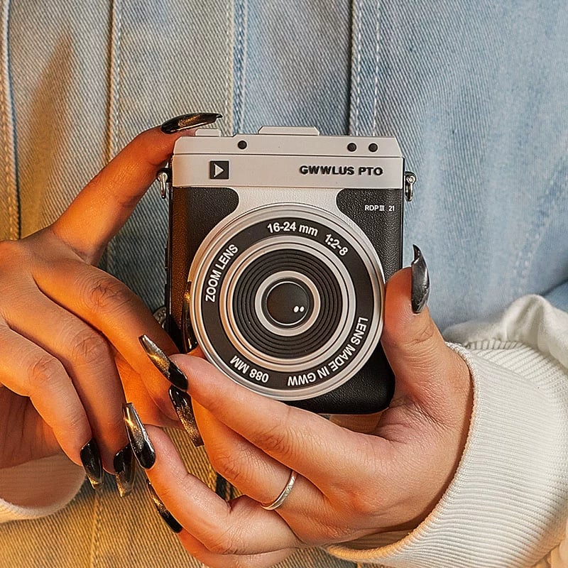 📸 Camera Design Retractable Hinge Full Protective Case for Galaxy Z Flip 5/Galaxy Z Flip 6