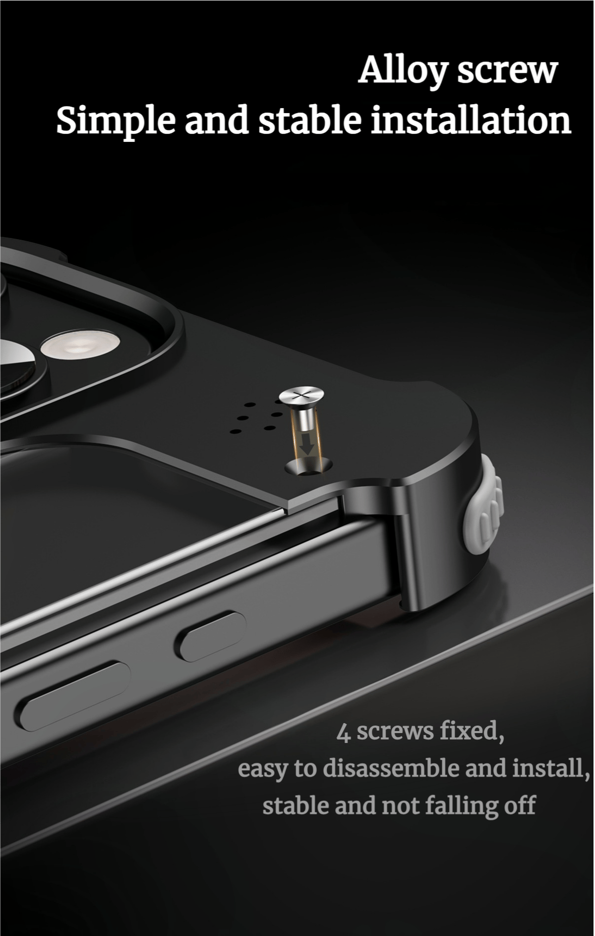 Magnetic Metal 360° Rotating Bracket Case Suitable For iPhone 16/15/14/13 Series