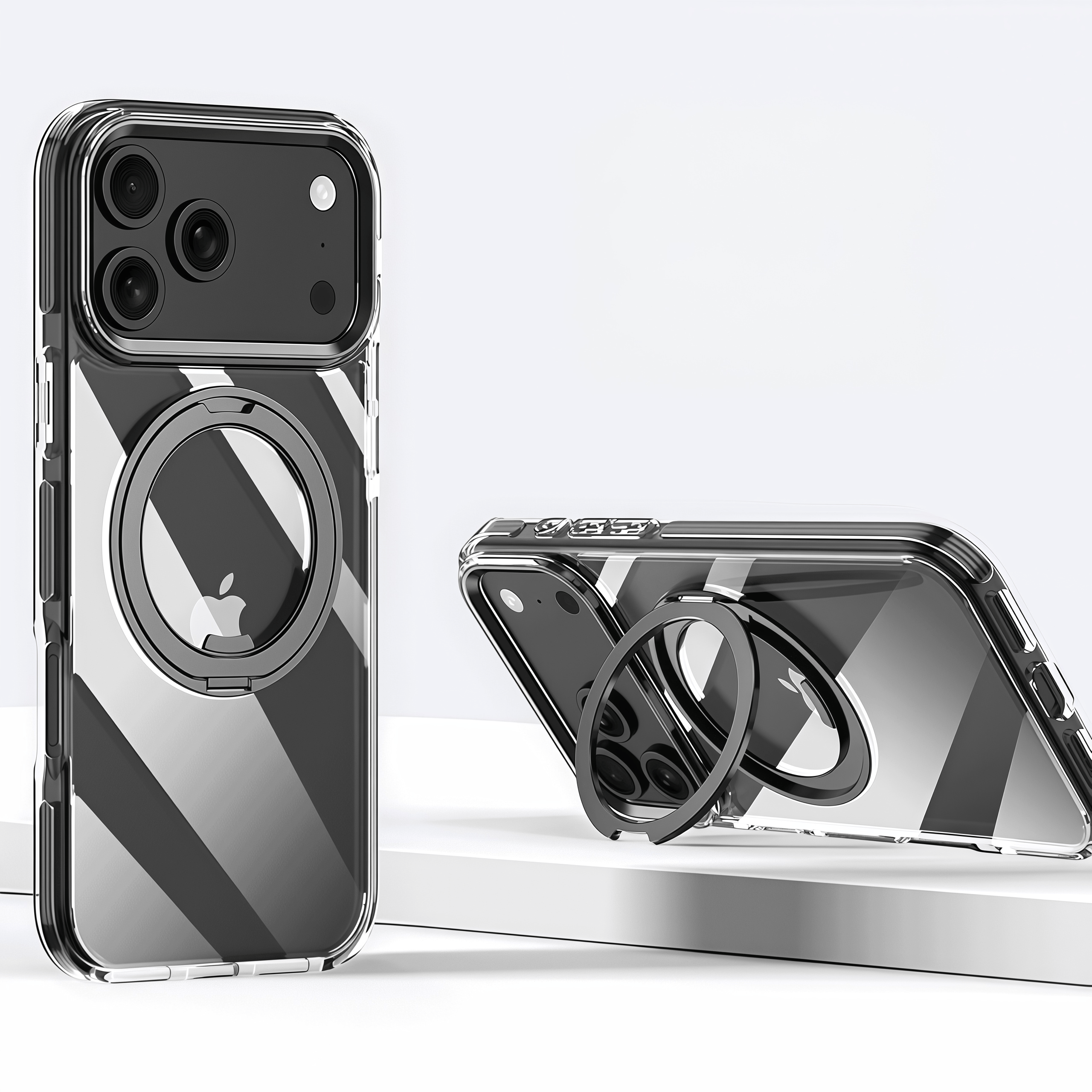 KASCASE | iPhone 17 Series 360° Rotating Gear Stand Case
