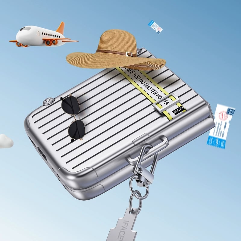 Luggage Phone Case For Samsung Galaxy Z Flip 5 & Samsung Galaxy Z Flip 6