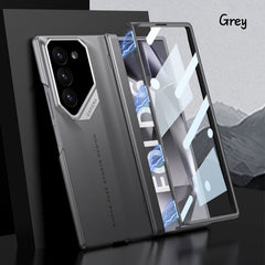 Shell-Film Integrated Magnetic Folding Hinge Phone Case For Galaxy Z Fold 4/Galaxy Z Fold 5/Galaxy Z Fold 6