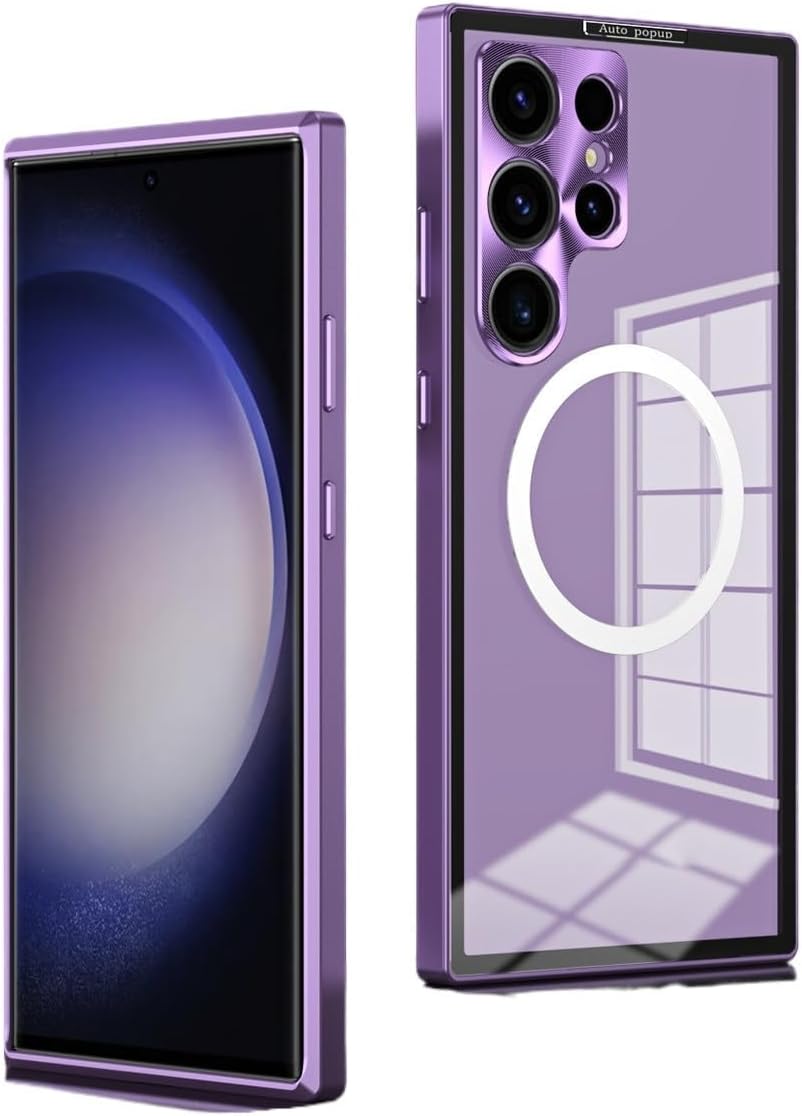 Sleek Aluminum Frame Phone Case For Samsung Galaxy S22/23/24 Series