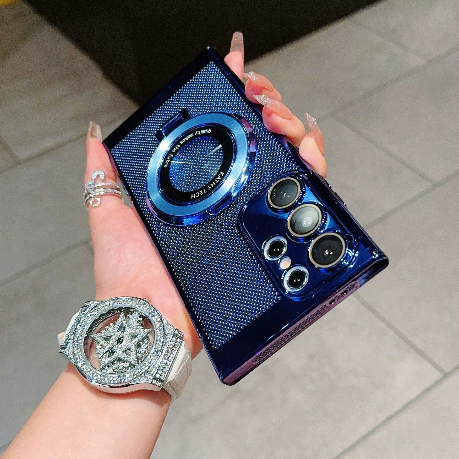 Ultra-thin Electroplated Heat Dissipation Magnetic Case For Galaxy S25 S24 S23 S22 Series