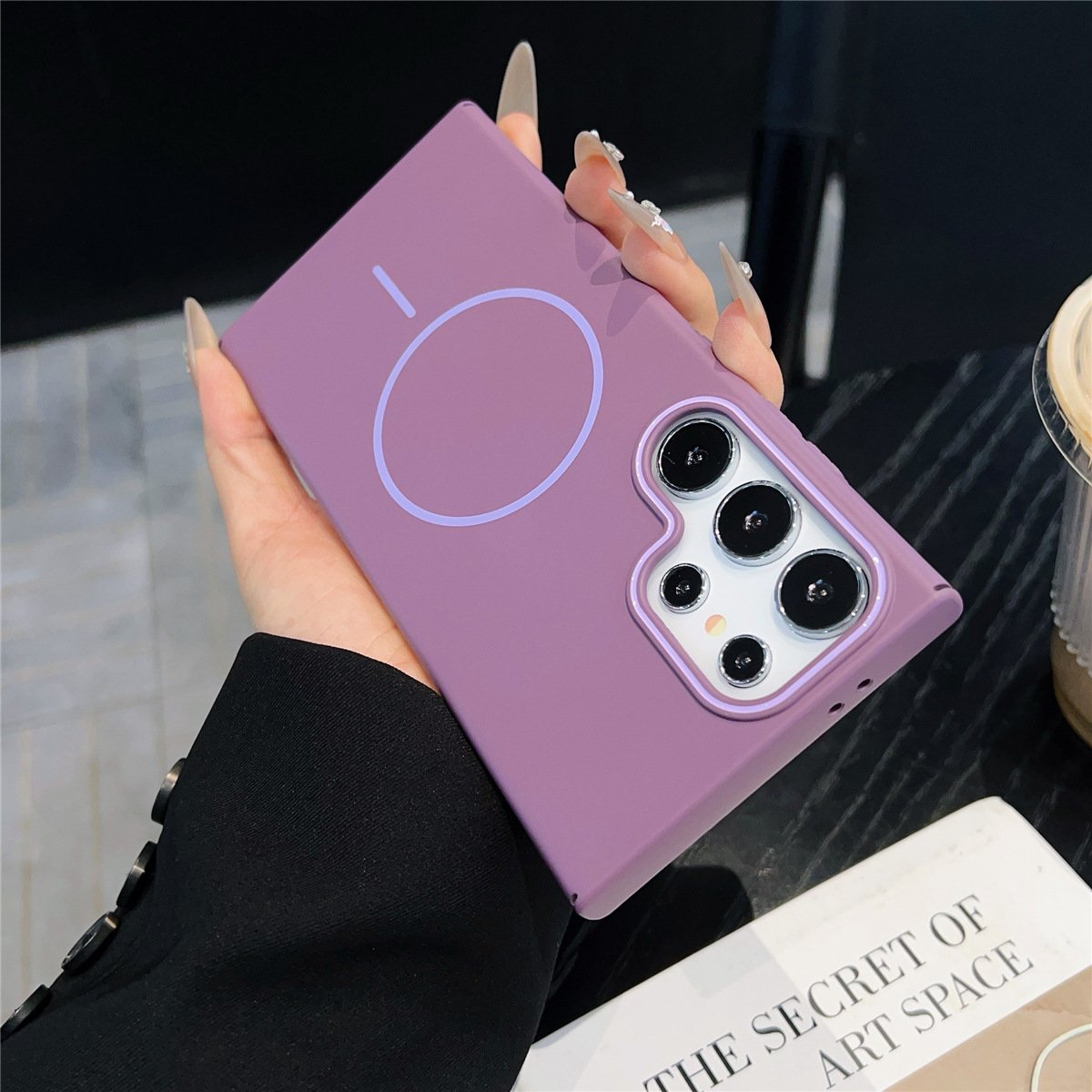 Soft-Touch Magnetic Case – Ultra-Slim, Lightweight & Drop-Resistant For Galaxy S25 S24 S23 S22 Series